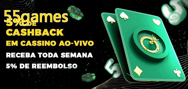 Promoções do cassino ao Vivo 55games
